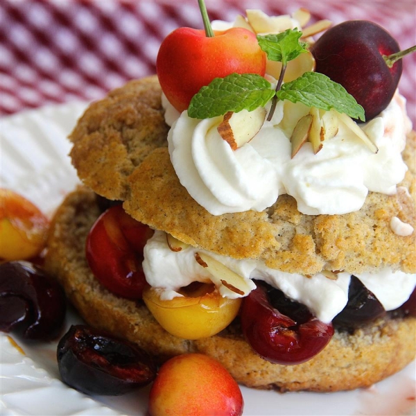 Fresh Cherry Shortcake