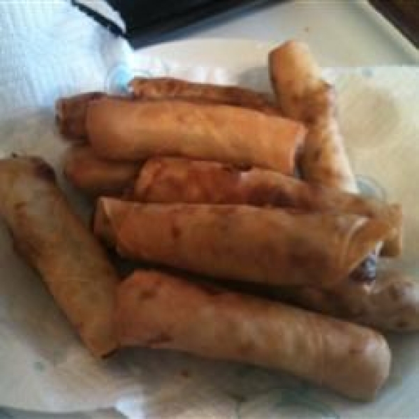 Lumpia Filipino Shrimp And Pork Egg Rolls Recipe Easy Cook Find