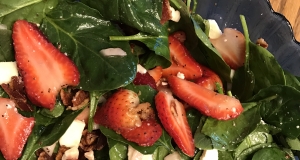 Strawberry Spinach Salad With Feta and Bacon