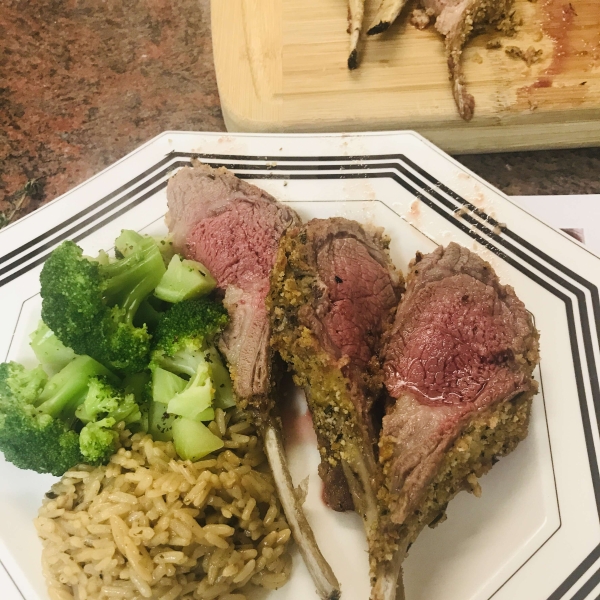 Roasted Rack of Lamb