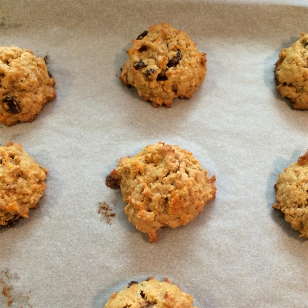 Peanut Butter Carrot Cookies