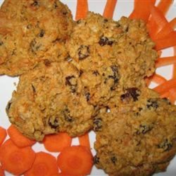 Peanut Butter Carrot Cookies
