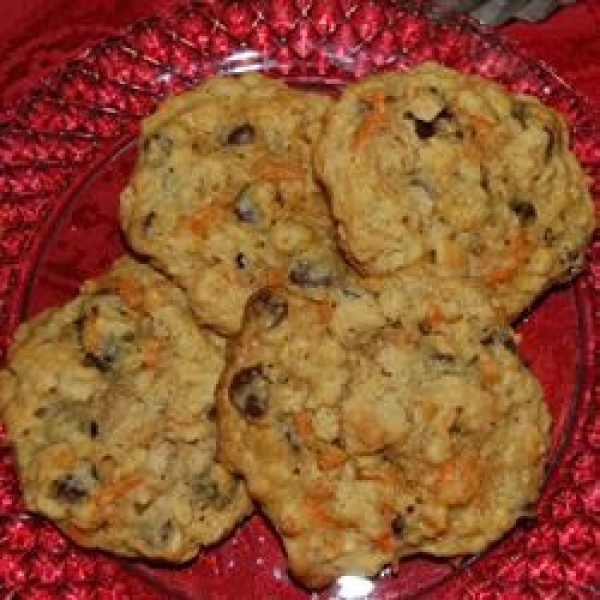 Peanut Butter Carrot Cookies