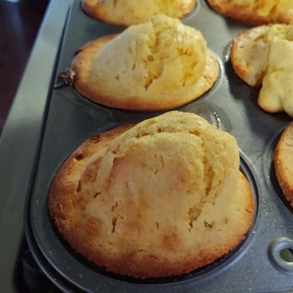 Plantain Corn Muffins