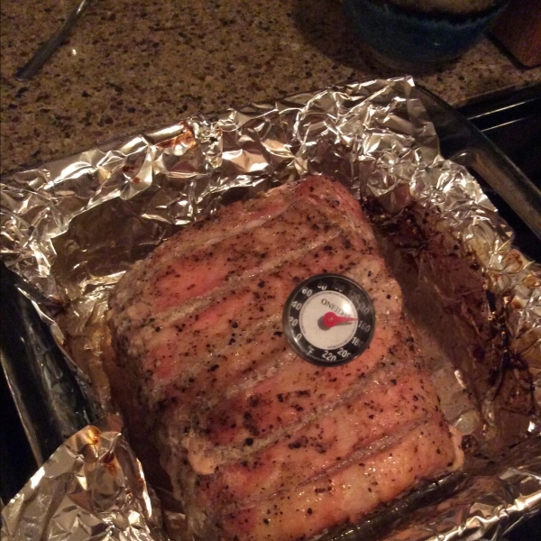 Spicy Honey Mustard Pork Roast