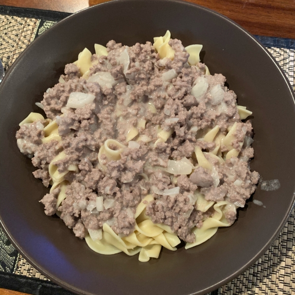 Easy Beef Stroganoff