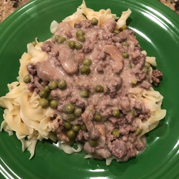 Easy Beef Stroganoff