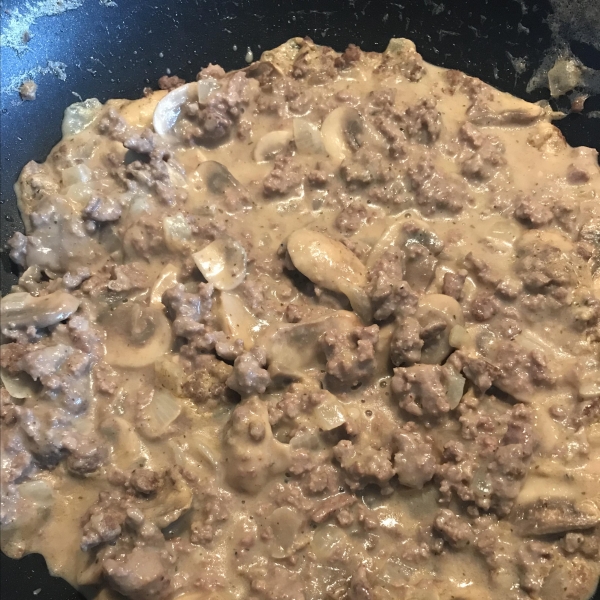 Easy Beef Stroganoff