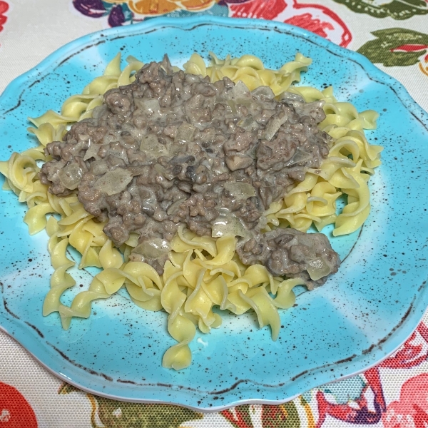 Easy Beef Stroganoff