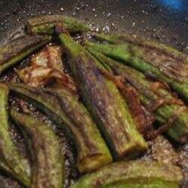 Easy Indian Style Okra