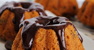 Pumpkin Chocolate Chip Mini Bundt® Cakes