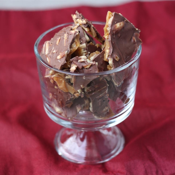 Homemade Buttercrunch Candy