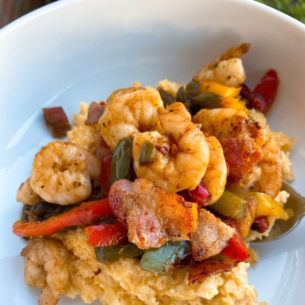 South of the Border Shrimp and Grits