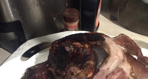 Roasted Pork Shoulder with Pomegranate Sauce