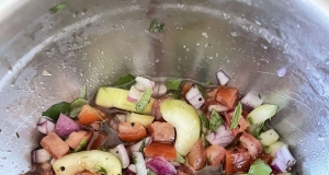 Tomato Cucumber Salad with Mint