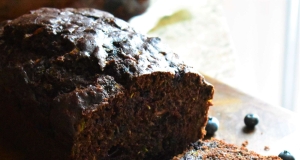 Chocolate Blueberry Zucchini Bread