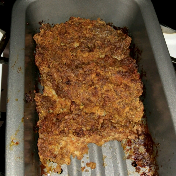 Upside-Down Barbeque Meatloaf