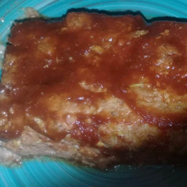 Upside-Down Barbeque Meatloaf