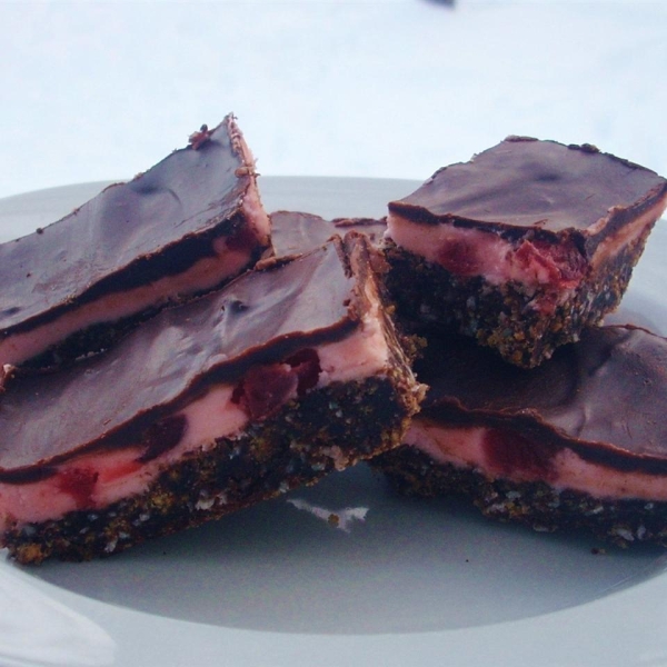 Cherry Nanaimo Bars