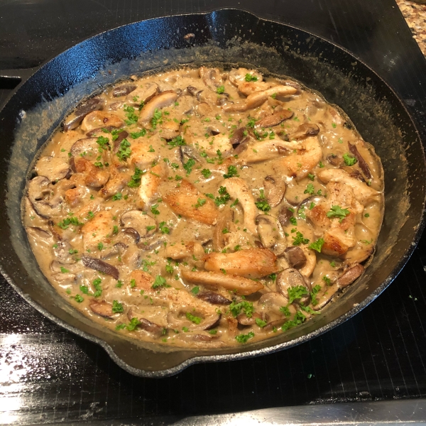 Delicious Chicken and Mushroom Casserole