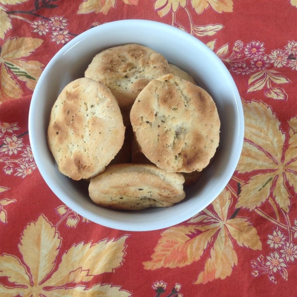 Best Buttery Basil Biscuits