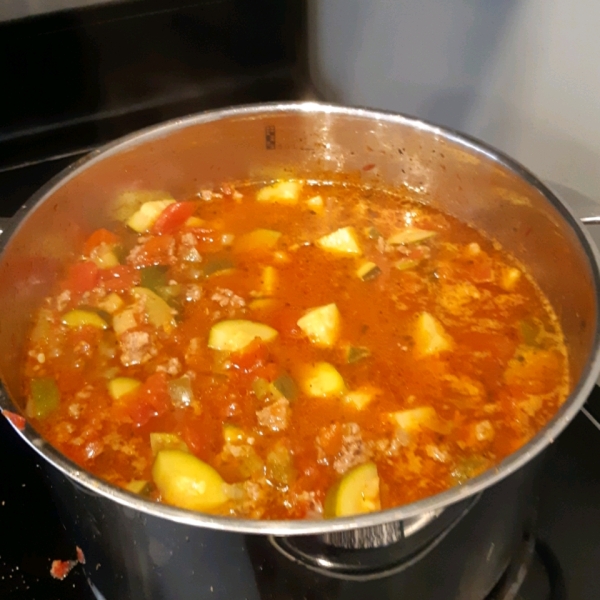 Grandma Gladys's Zucchini Soup