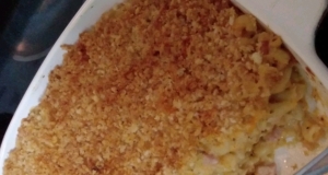 Mena's Baked Macaroni and Cheese with Caramelized Onion