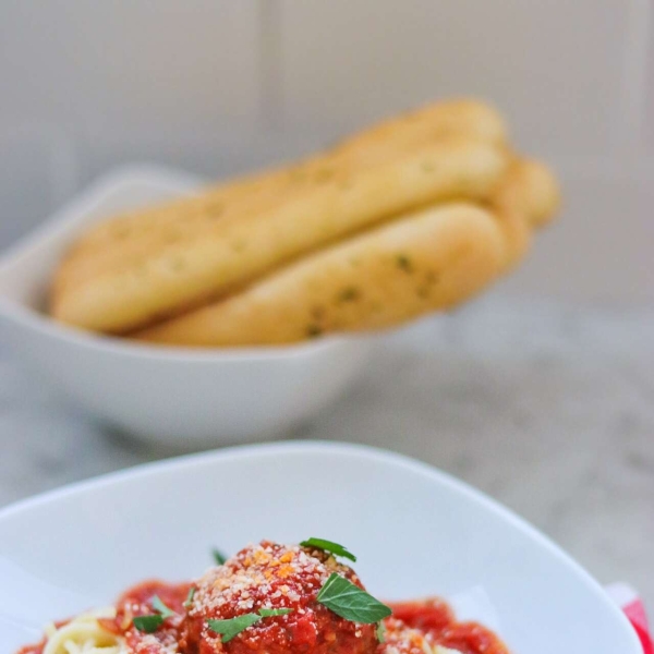 Homemade Spaghetti and Meatballs