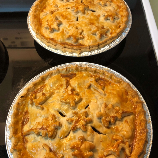 Traditional French Canadian Tourtiere