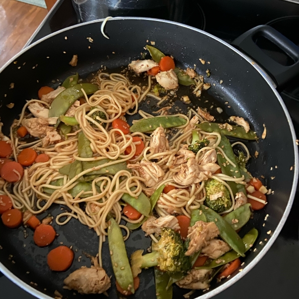 Soba with Toasted Sesame Seed Sauce