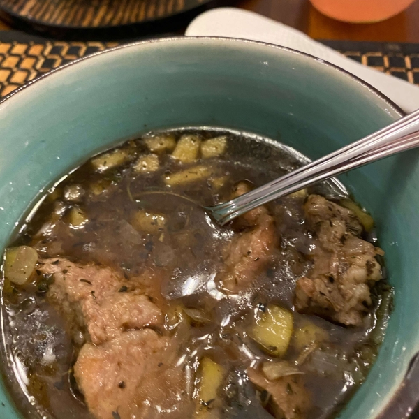 Apple and Pork Stew