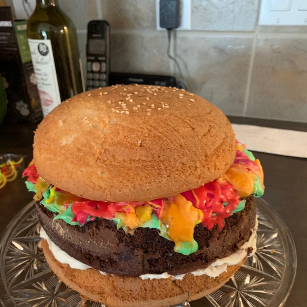 Hamburger Cake