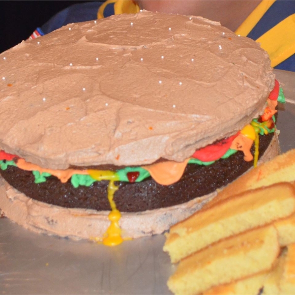 Hamburger Cake