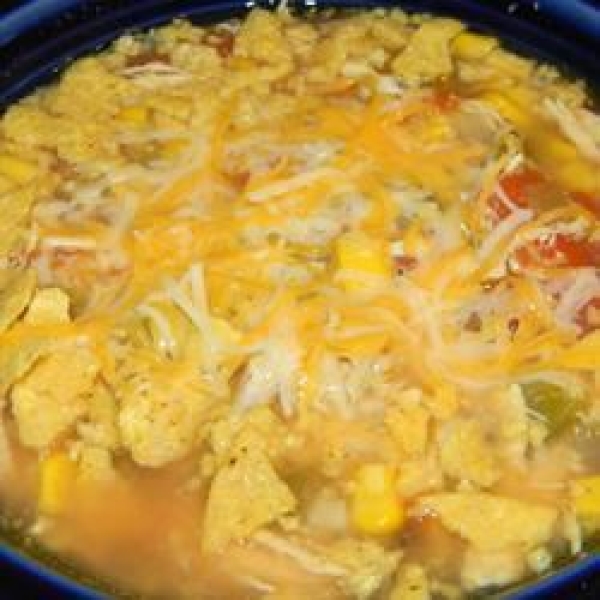 Tortilla Chicken Vegetable Soup