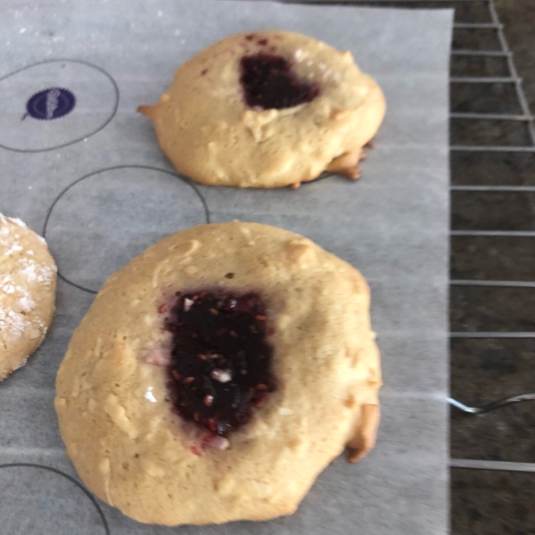 Coconut Raspberry Cookies