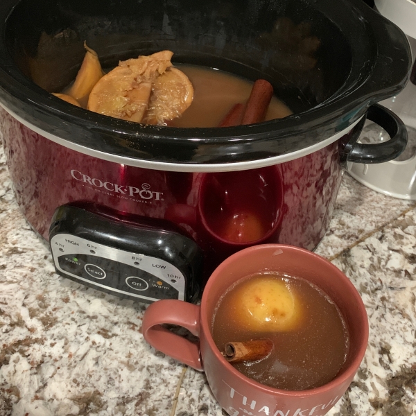 Hot Spiked Cider