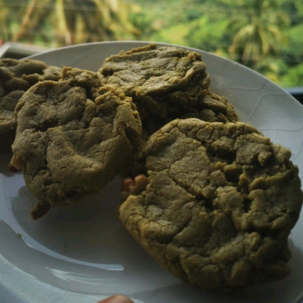 Matcha Green Tea Chocolate Chip Cookies