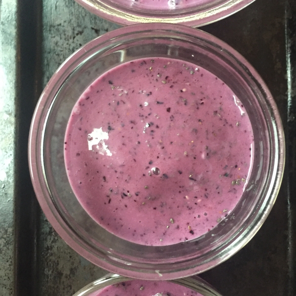 Creamy Blueberry-Chia Pudding