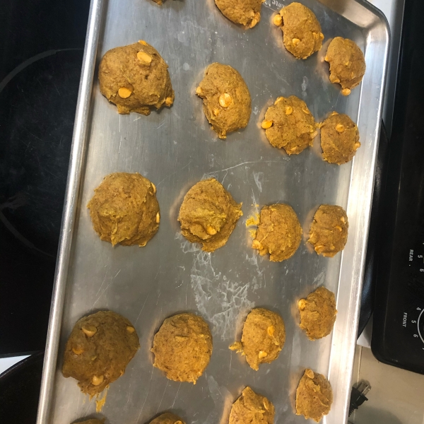 Pumpkin Butterscotch Cookies