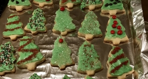 Christmas Tree Cookies