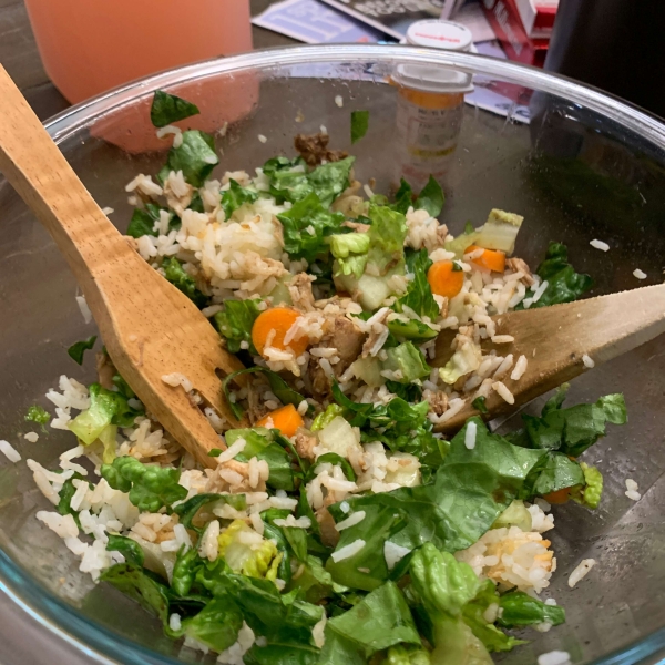 Romaine Rice Tuna Salad