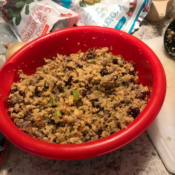 Cornbread and Sausage Stuffing