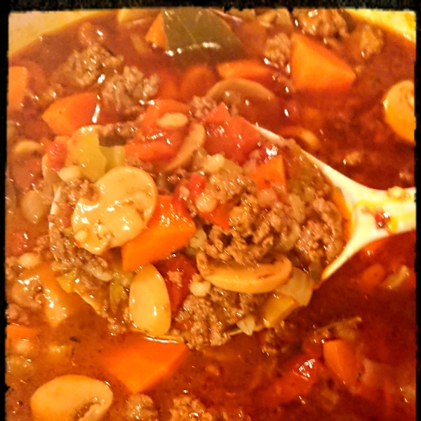 Hearty Hamburger Soup