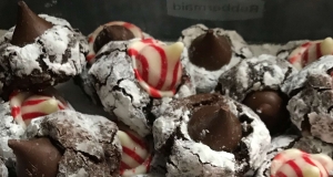 Kisses Peppermint Brownie Drops