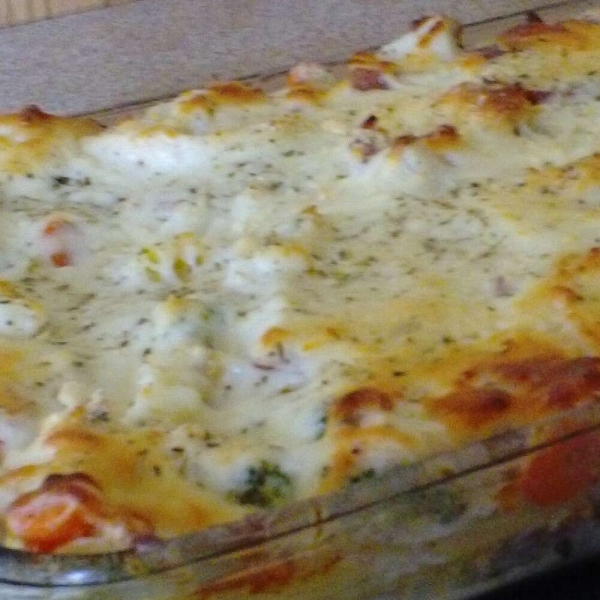 Chicken Taco Lasagna