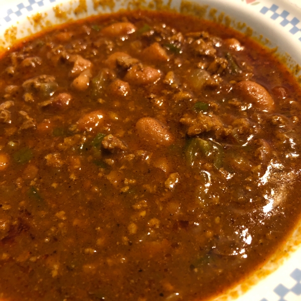 Beef, Bean, and Beer Chili