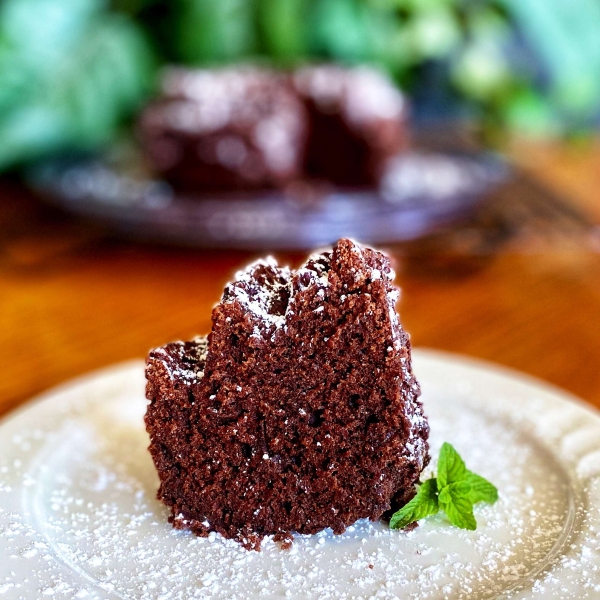 Dark Chocolate Bundt Cake