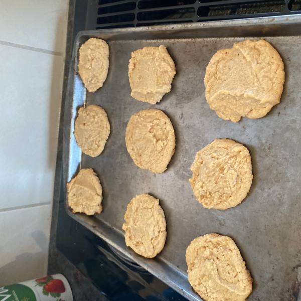 Flourless Peanut Butter Cookies