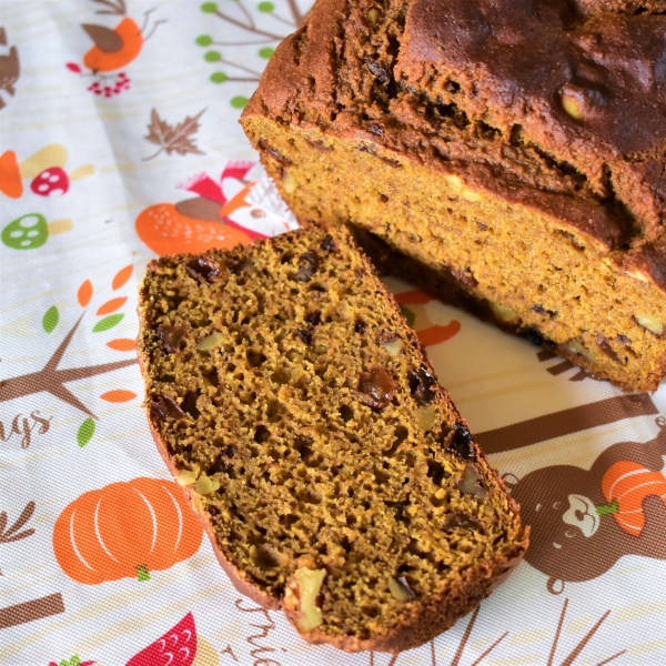 Whole Wheat Pumpkin Bread