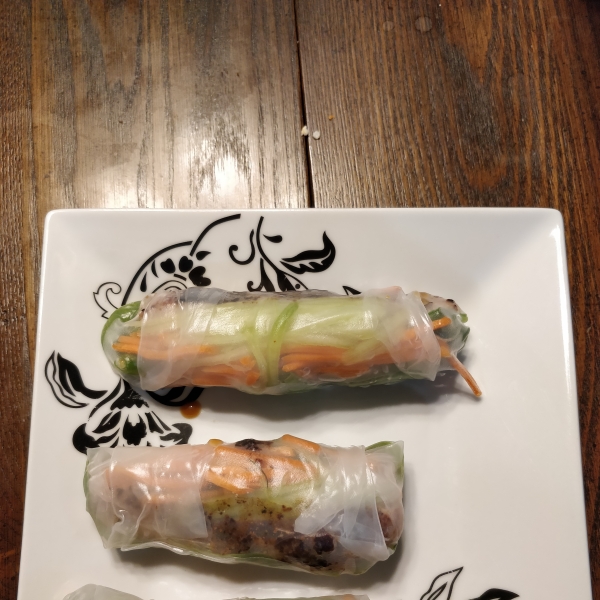 Thai Chicken Spring Rolls